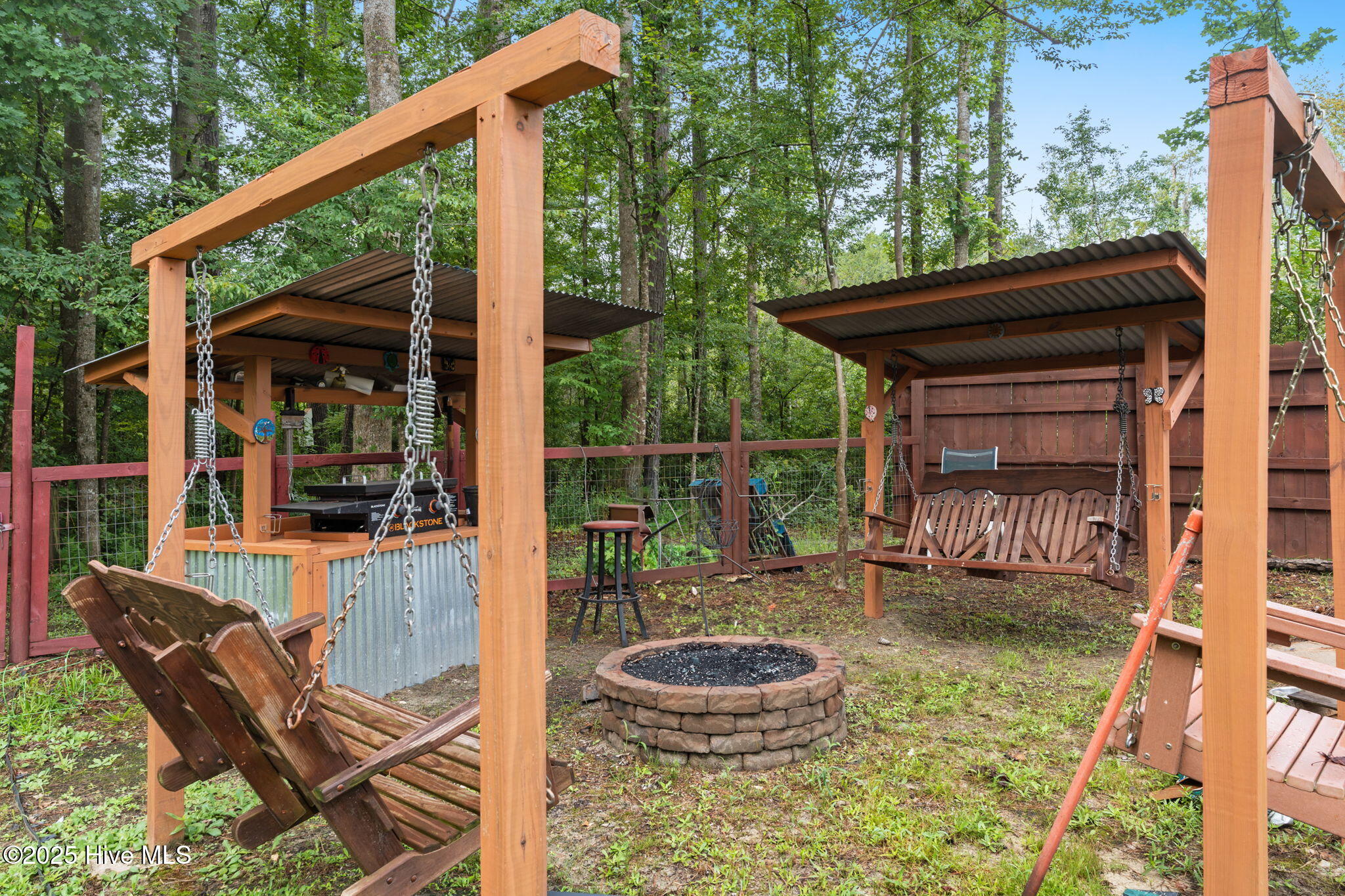 546 Pond Road Rocky Point, NC 28457 - Photo 36 of 48 Firepit/ Grill Area