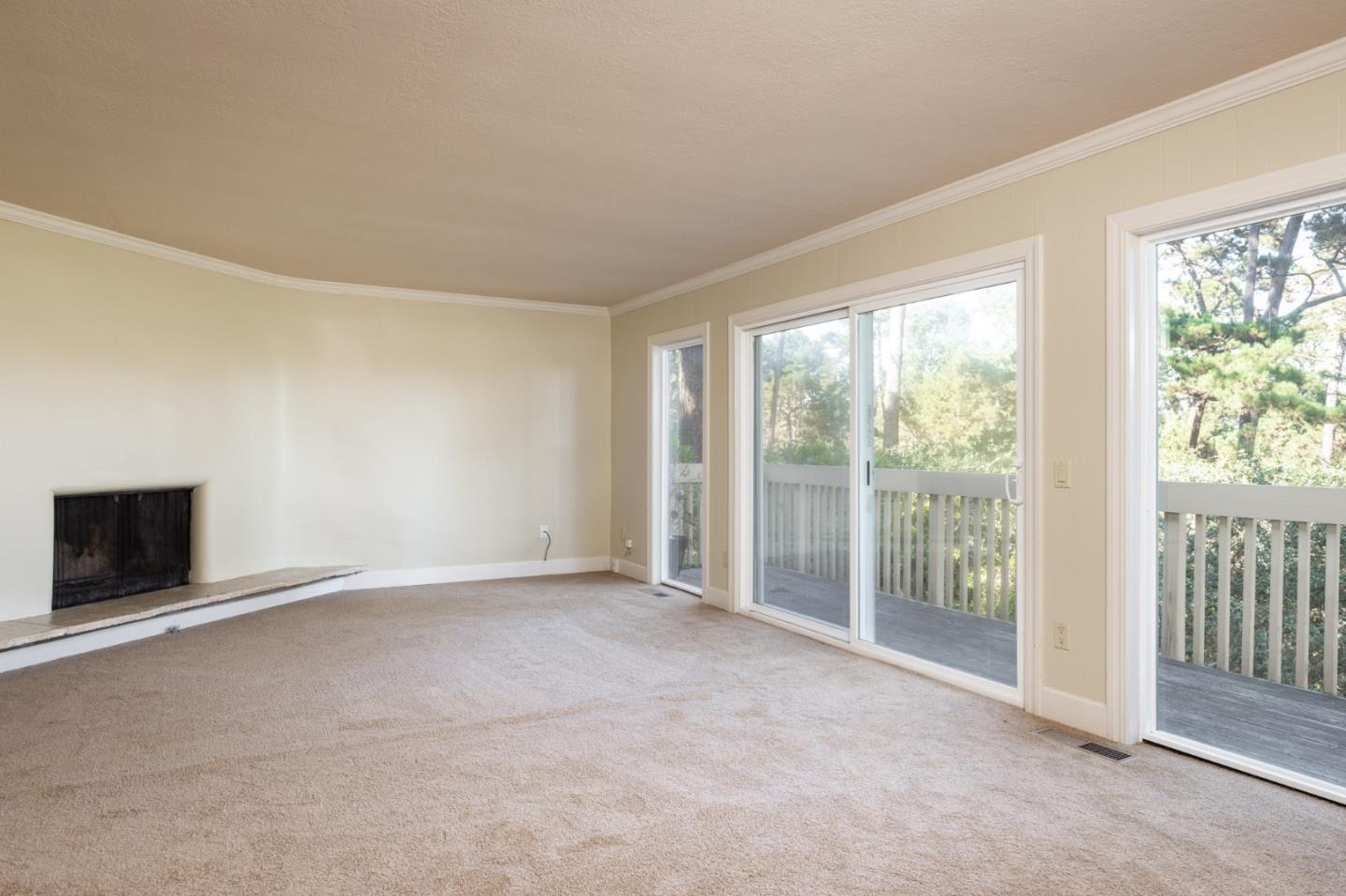 4095 Crest Road Pebble Beach, CA 93953 - Photo 7 of 21 a view of an empty room with a window