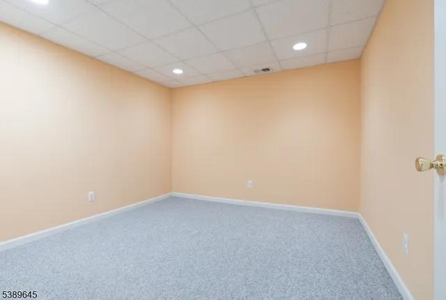 a view of empty room