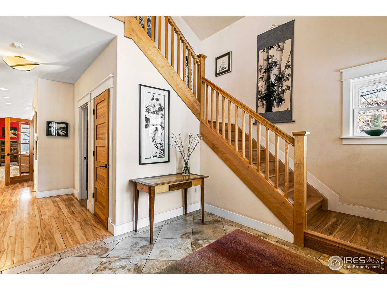 2853 14th Street Boulder, CO 80304 - Photo 5 of 40 a view of entryway and hall with wooden floor