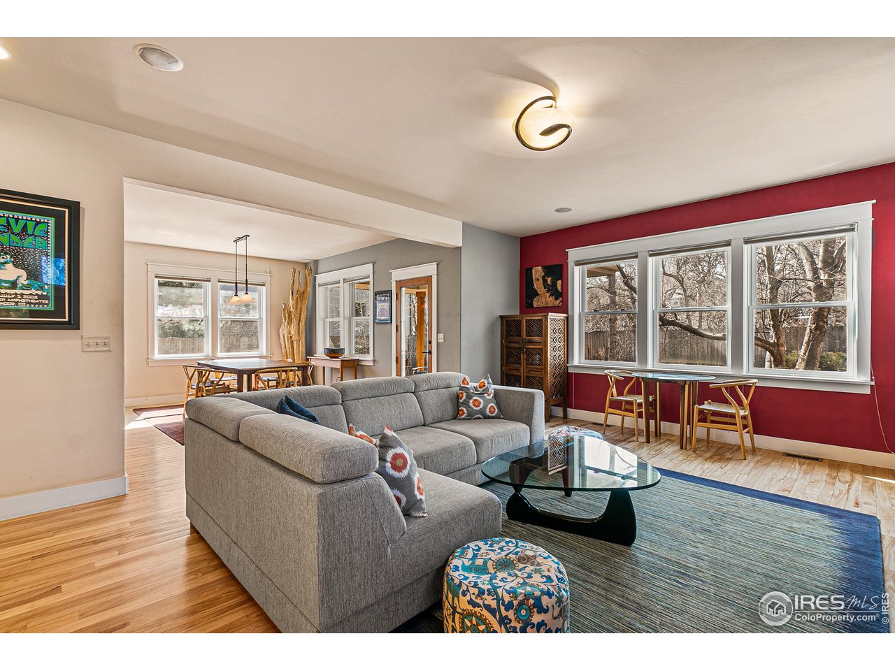 2853 14th Street Boulder, CO 80304 - Photo 7 of 40 a living room with furniture and a large window