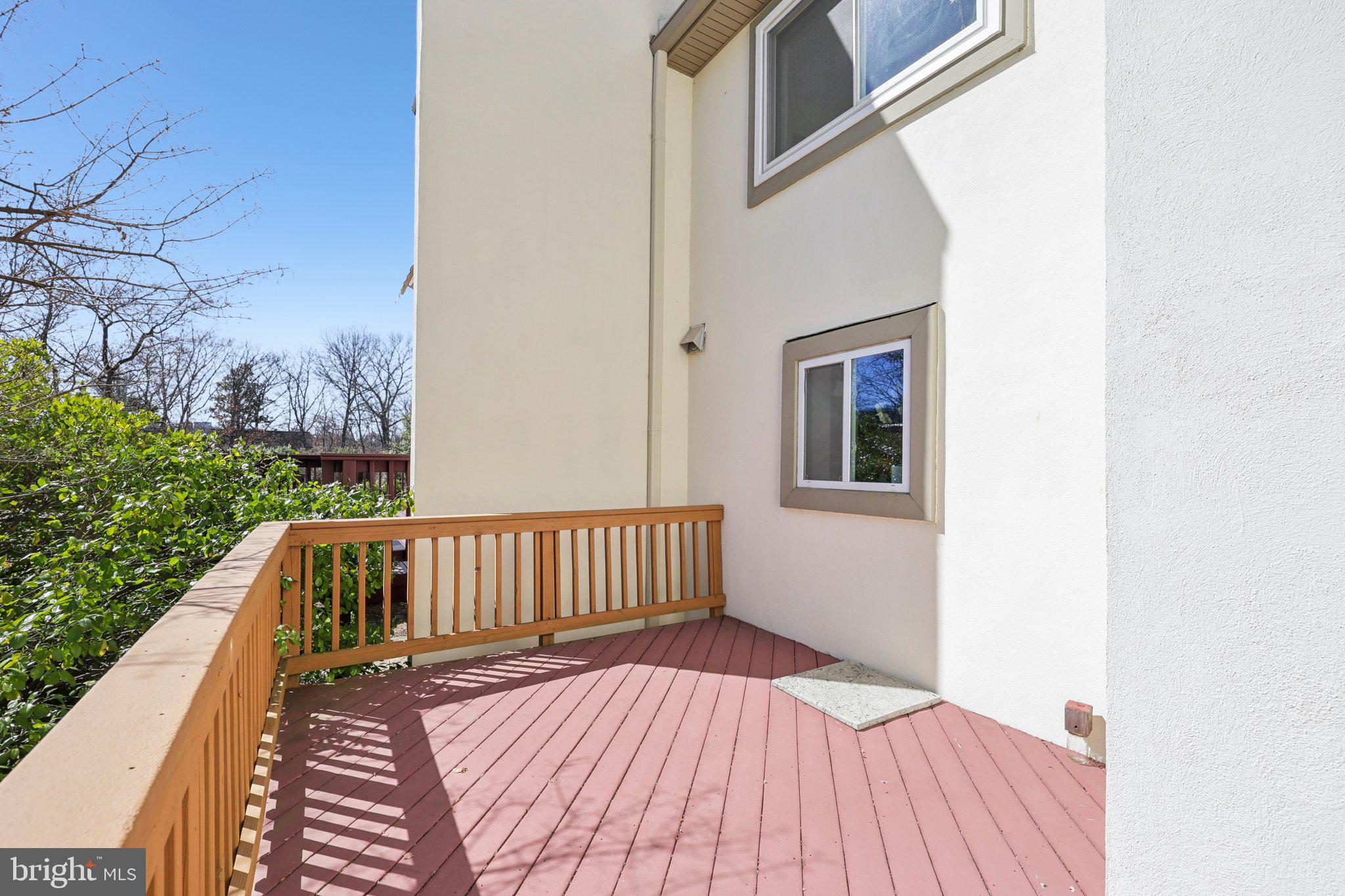 1503 Inlet Court Reston, VA 20190 - Photo 46 of 59 a view of balcony with wooden floor