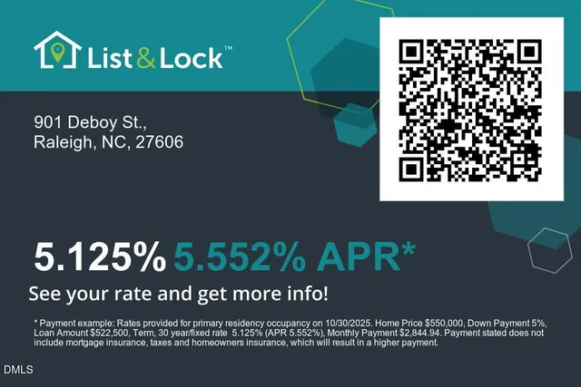 $549,900 | 901 Deboy Street, Raleigh, NC 27606