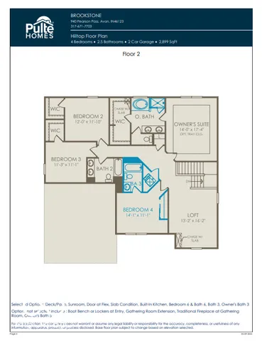 $494,900 | 562 Corbin Way, Avon, IN 46123