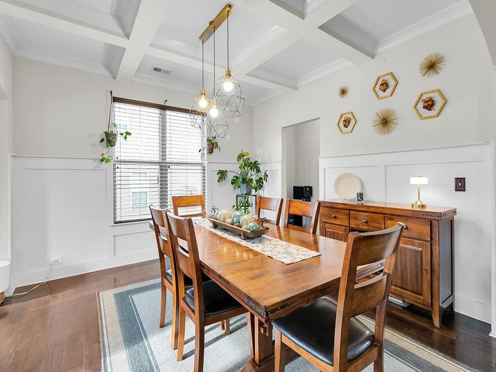 5110 Rialto Way Cumming, GA 30040 - Photo 10 of 50 a view of a dining room with furniture and wooden floor