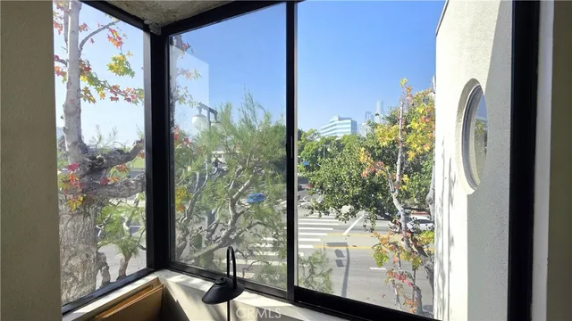 a view of a floor to ceiling window