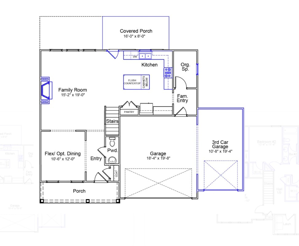 Lot 122 Limestone Circle Anderson, SC 29625 - Photo 6 of 6 This detailed floor plan illustrates a thoughtful and practical layout for modern living.