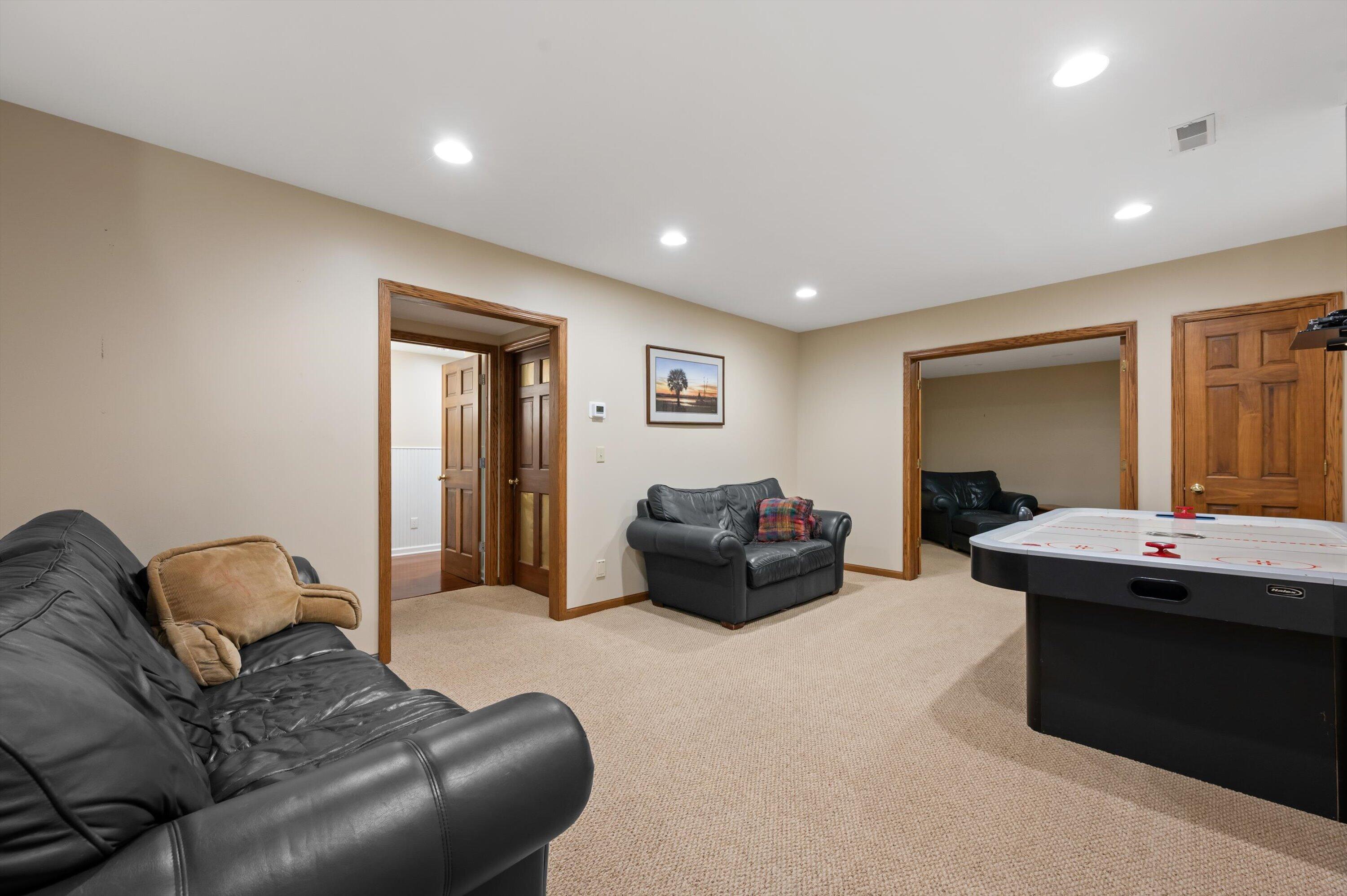 990 South Springdale Road Waukesha, WI 53186 - Photo 27 of 45 Lower level rec room