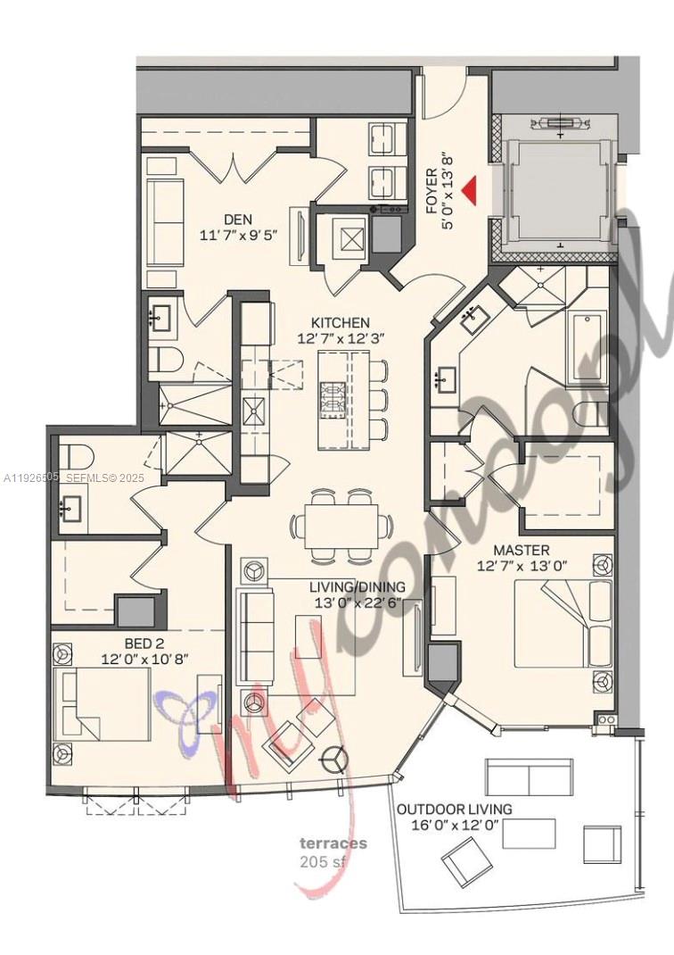 851 Northeast 1st Avenue, Unit 2808 Miami, FL 33132 - Photo 9 of 86