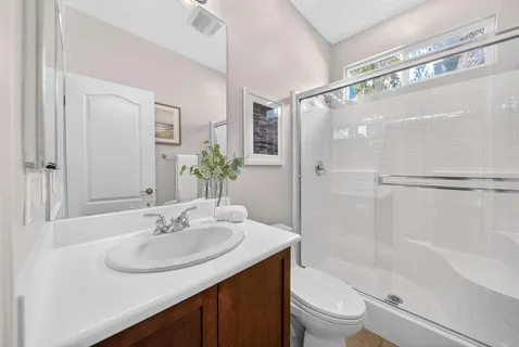 a living room with furniture flowerpot and window