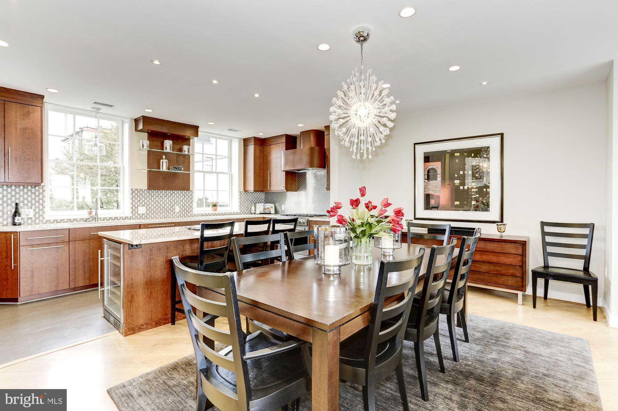 3604 Prospect Street Northwest Washington, DC 20007 - Photo 12 of 41 Large Dining Area with Seating for 8