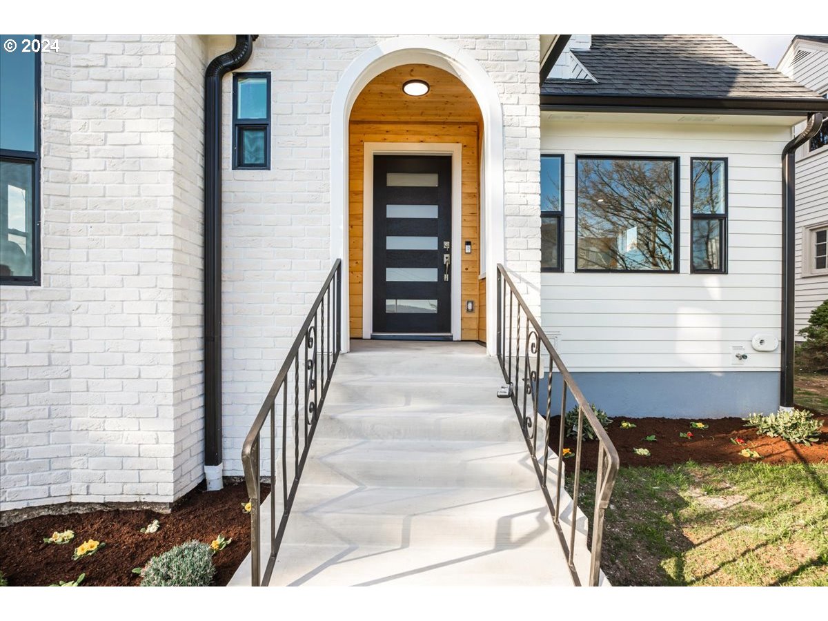 2639 North Sumner Street Portland, OR 97217 - Photo 41 of 46 a view of a entryway door of the house