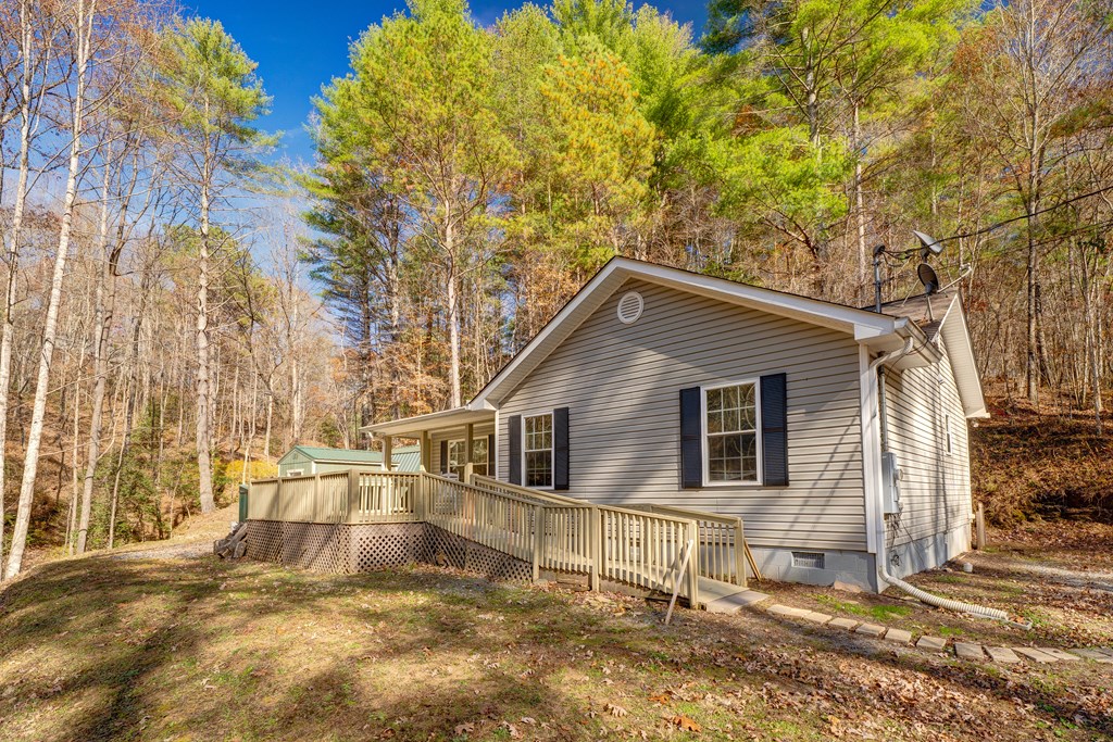 104 Nugget Lane Ellijay, GA 30540 - Photo 30 of 36 a view of a house with a yard