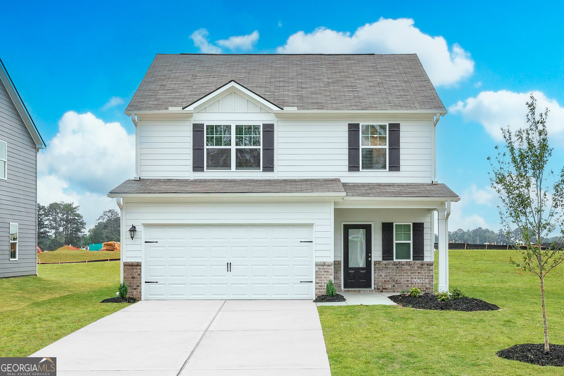 430 Prescott Way Villa Rica, GA 30180 - Photo 1 of 1 a front view of a house with a yard