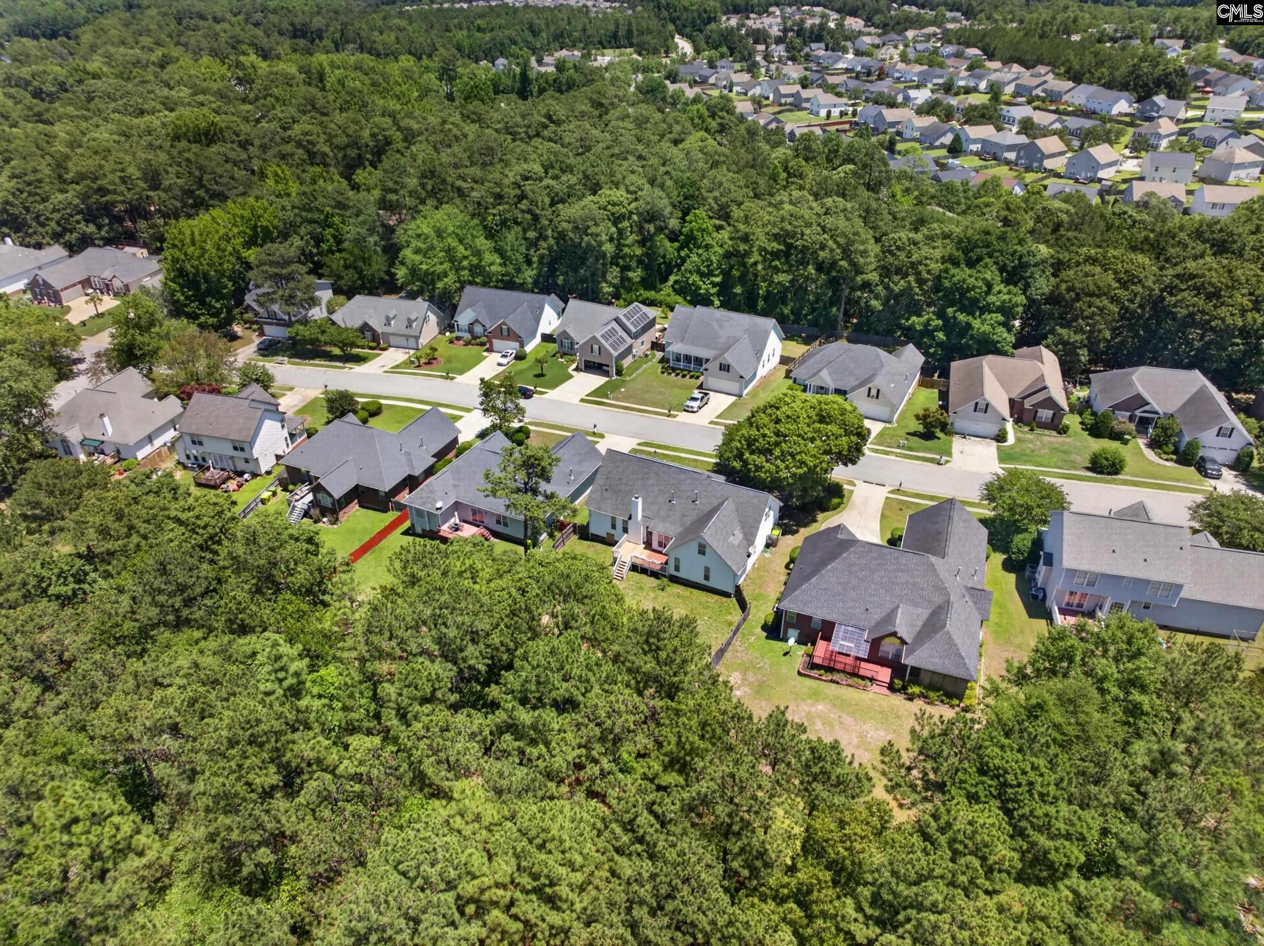 219 Plantation Pointe Drive Elgin, SC 29045 - Photo 53 of 56 an aerial view of a house with yard swimming pool and outdoor seating