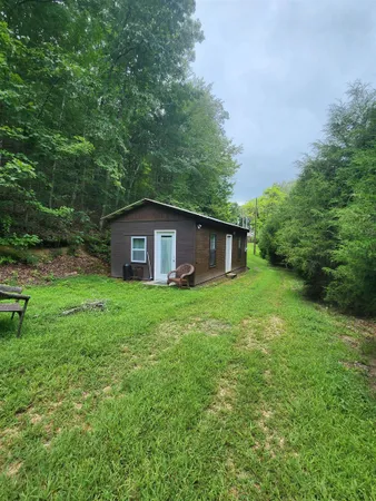 a view of a field with a park