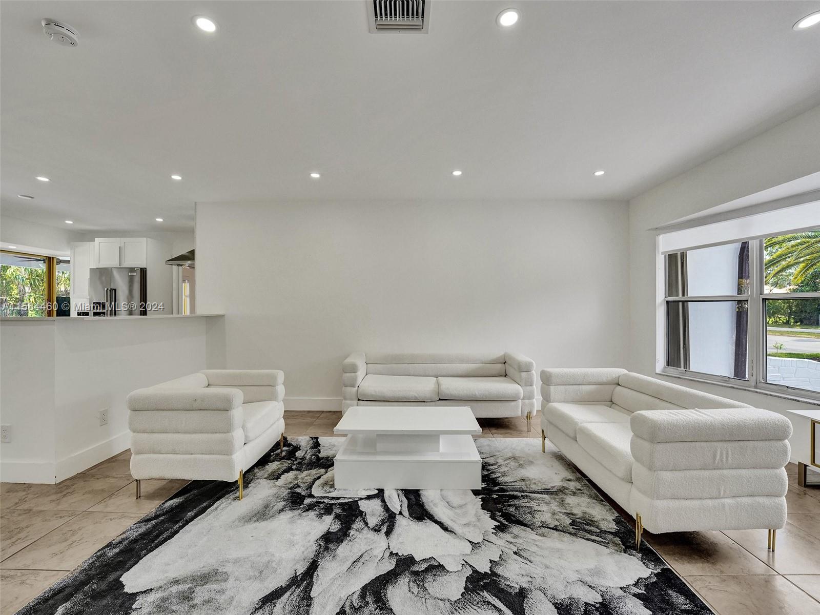 3460 North 46th Avenue Hollywood, FL 33021 - Photo 18 of 35 a living room with furniture and a large window