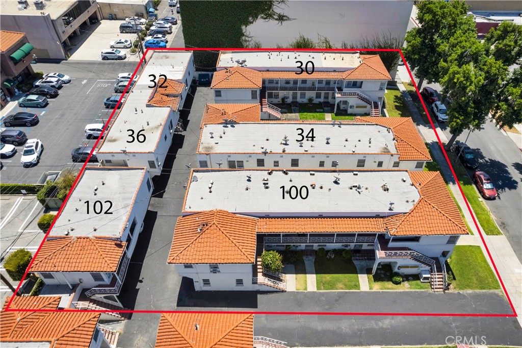 30 North 1st Street Alhambra, CA 91801 - Photo 5 of 12 an aerial view of residential houses with outdoor space