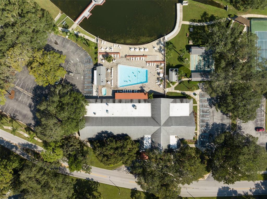 11541 Orleans Lane Port Richey, FL 34668 - Photo 52 of 53 an aerial view of a house with outdoor space and street view