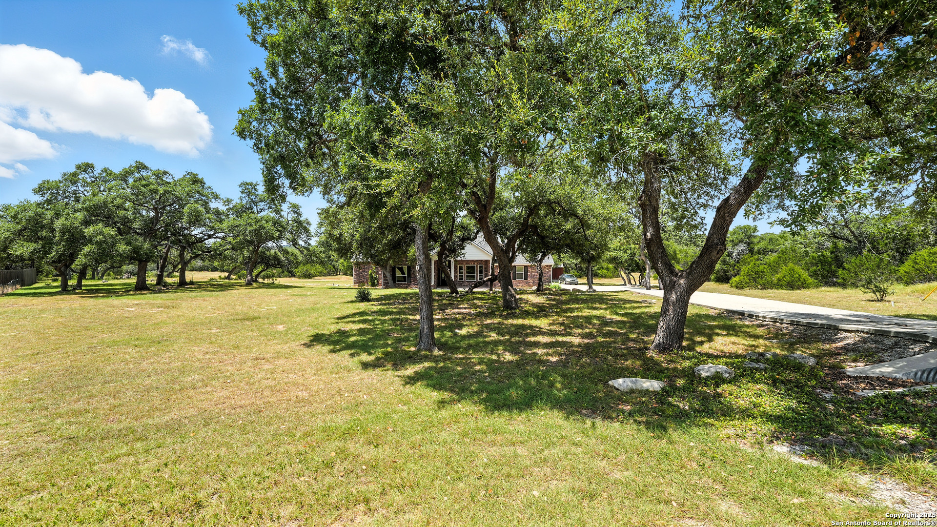 179 Prairie Dawn Spring Branch, TX 78070 - Photo 41 of 45 a view of yard with trees