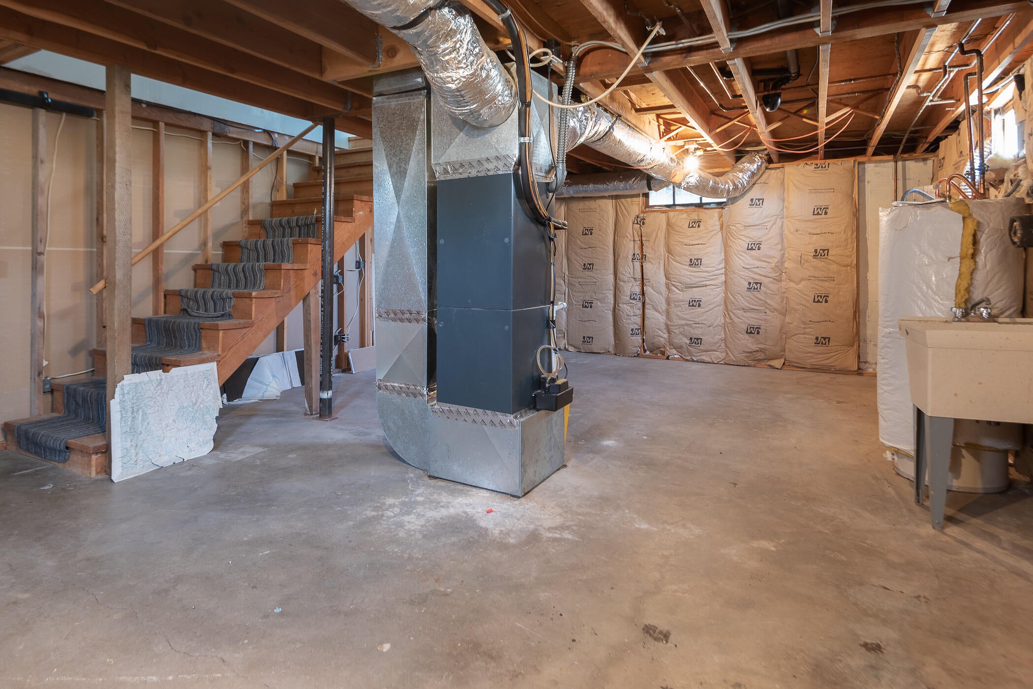 16961 Varco Road Bend, OR 97703 - Photo 12 of 15 unfinished side in basement