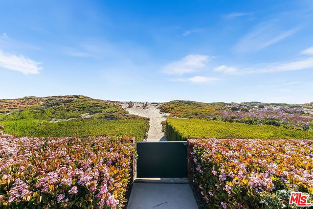 a view of beach and ocean
