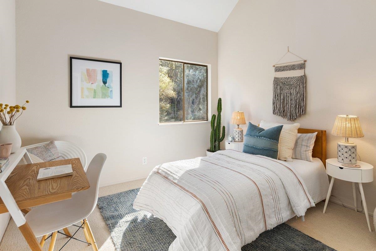 320 Corte Gabriel Moraga, CA 94556 - Photo 27 of 33 a bedroom with bed and a chair