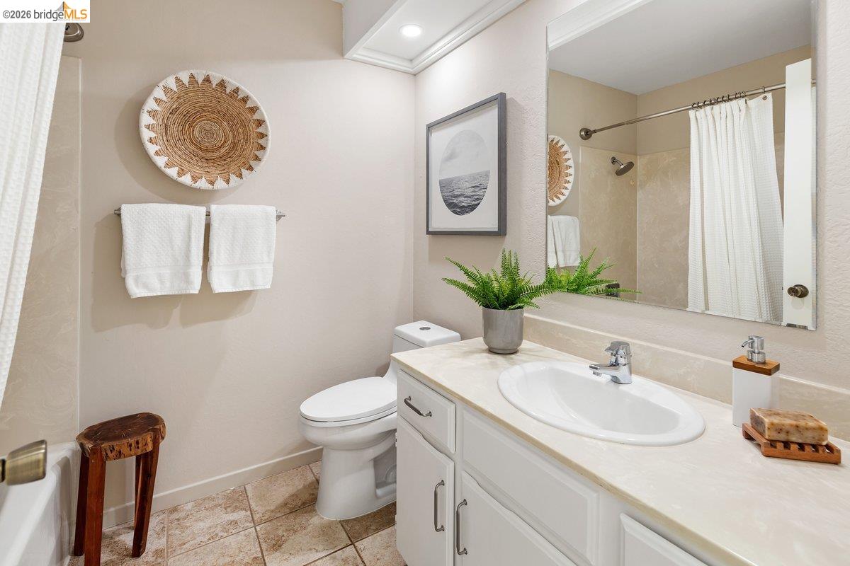 320 Corte Gabriel Moraga, CA 94556 - Photo 28 of 33 a bathroom with a sink and a mirror