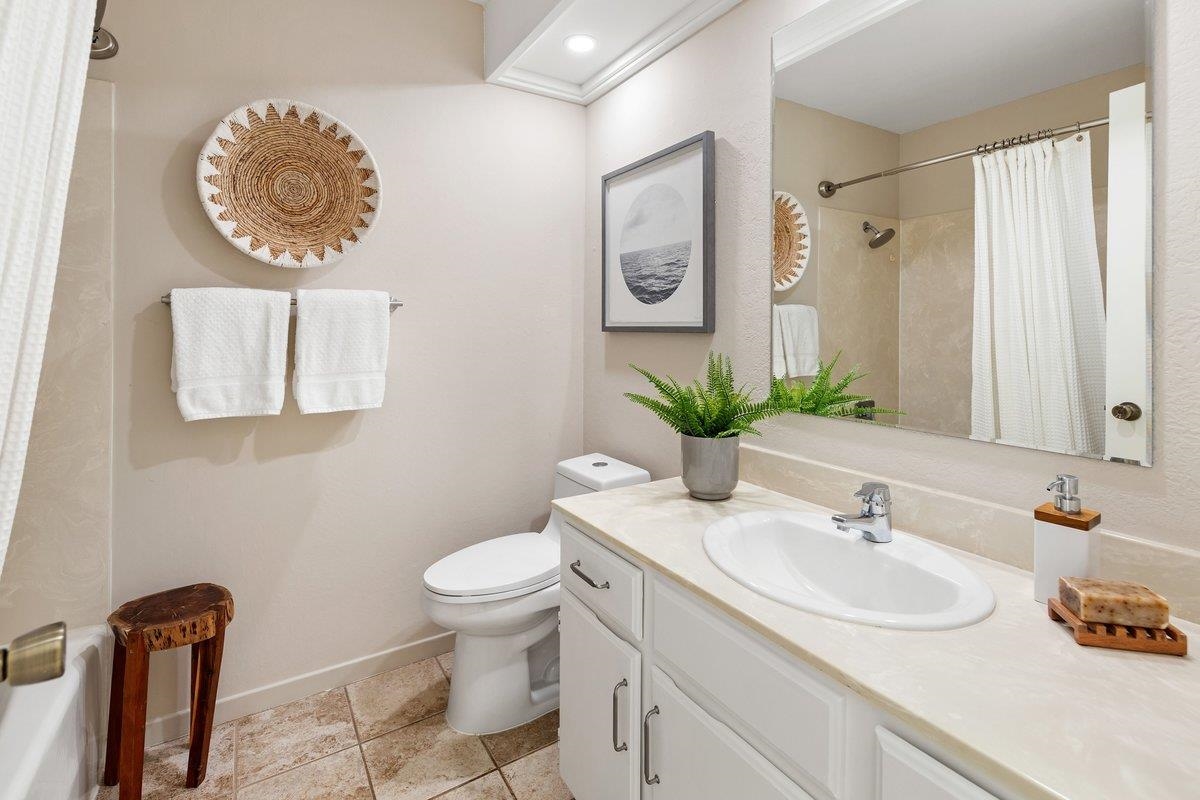 320 Corte Gabriel Moraga, CA 94556 - Photo 28 of 33 a bathroom with a sink and a mirror