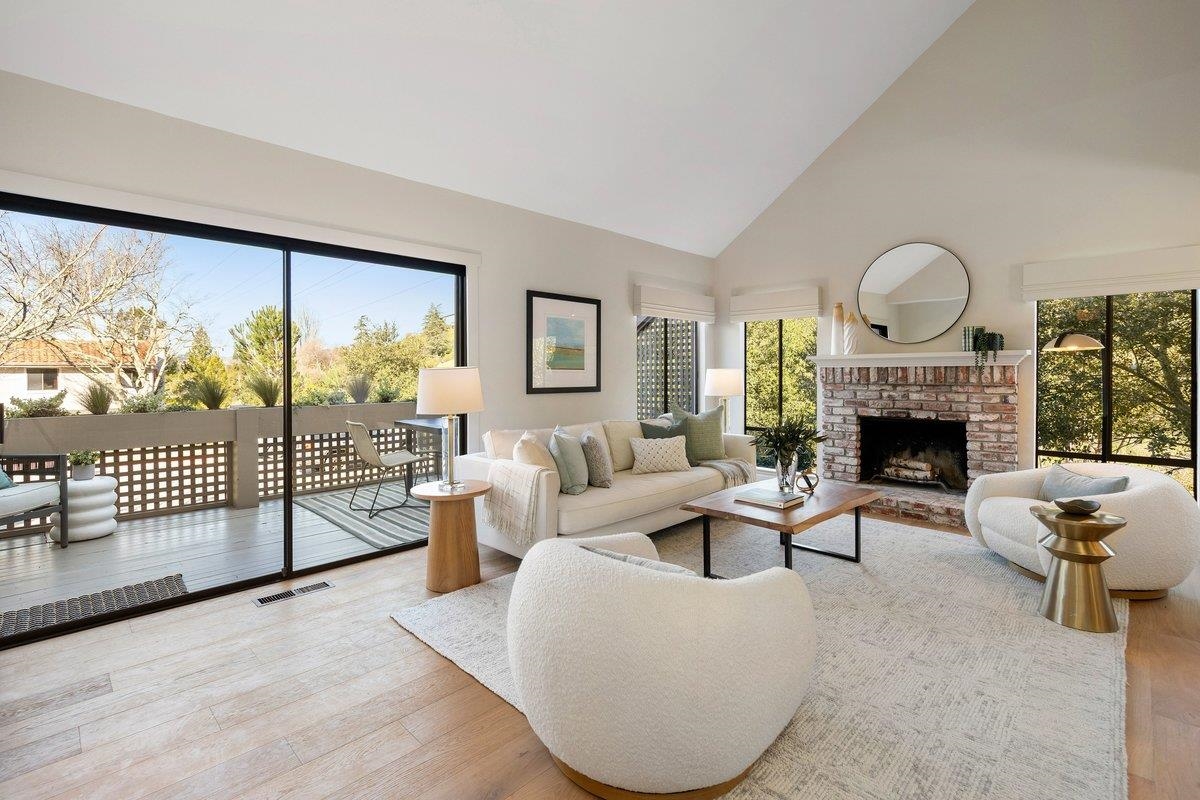 320 Corte Gabriel Moraga, CA 94556 - Photo 7 of 33 a living room with furniture large window and glass door