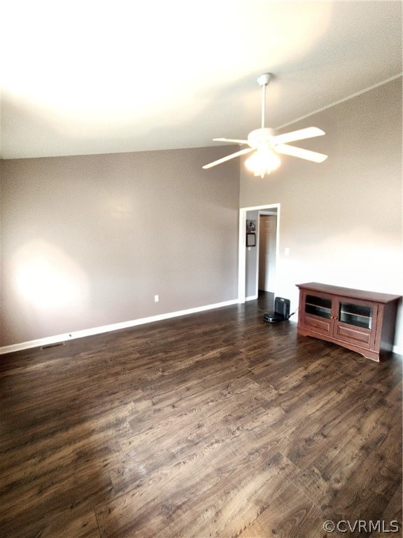 5929 Trinity Church Road Church Road, VA 23833 - Photo 3 of 26 a view of a livingroom with a ceiling fan and wooden floor