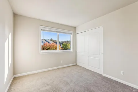 a view of a city from a balcony