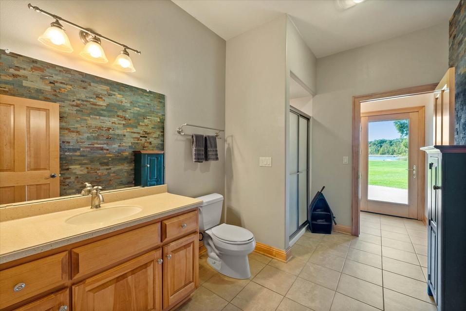 3790 Sherman Road Polk, WI 53086 - Photo 53 of 101 Lower Level Bathroom