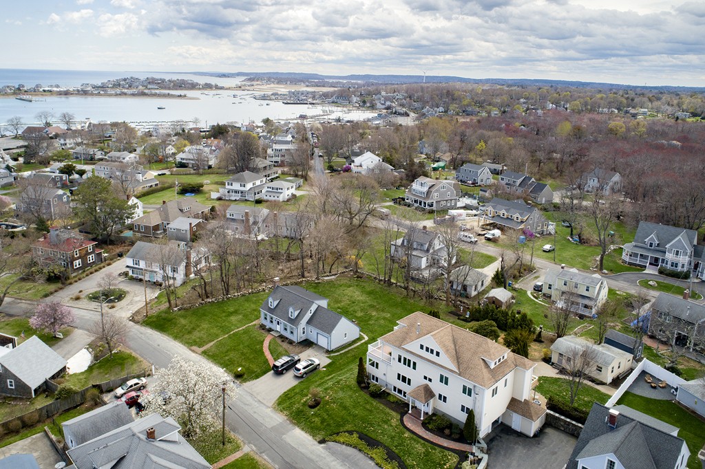 33 Damon Road Scituate, MA 02066 - Photo 2 of 29 an aerial view of a house with a garden