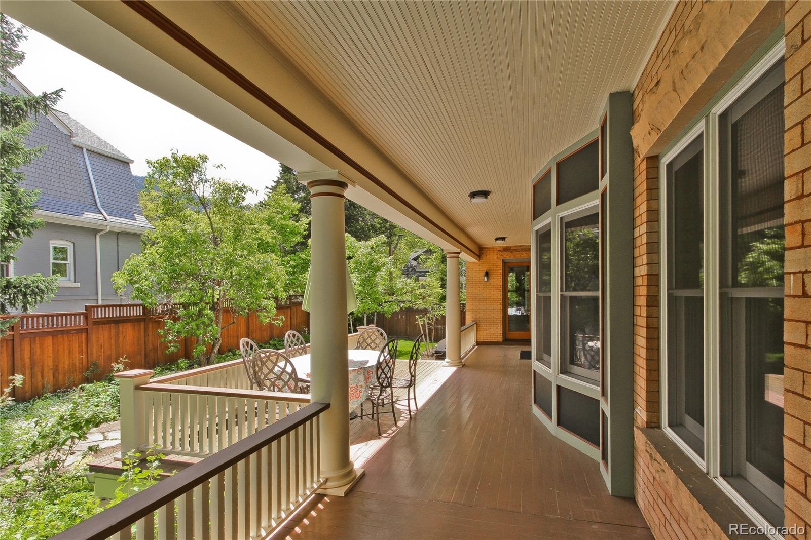 935 10th Street Boulder, CO 80302 - Photo 40 of 40 a view of balcony with furniture