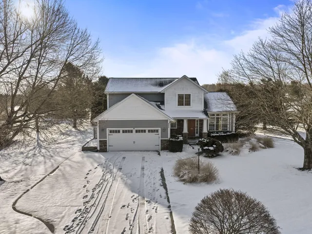 a car parked in front of house