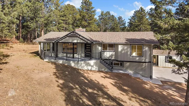 a house with a outdoor space