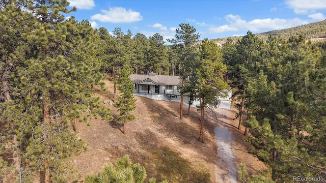 a balcony with a yard