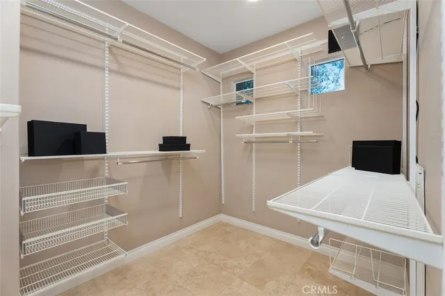 a view of walk in closet