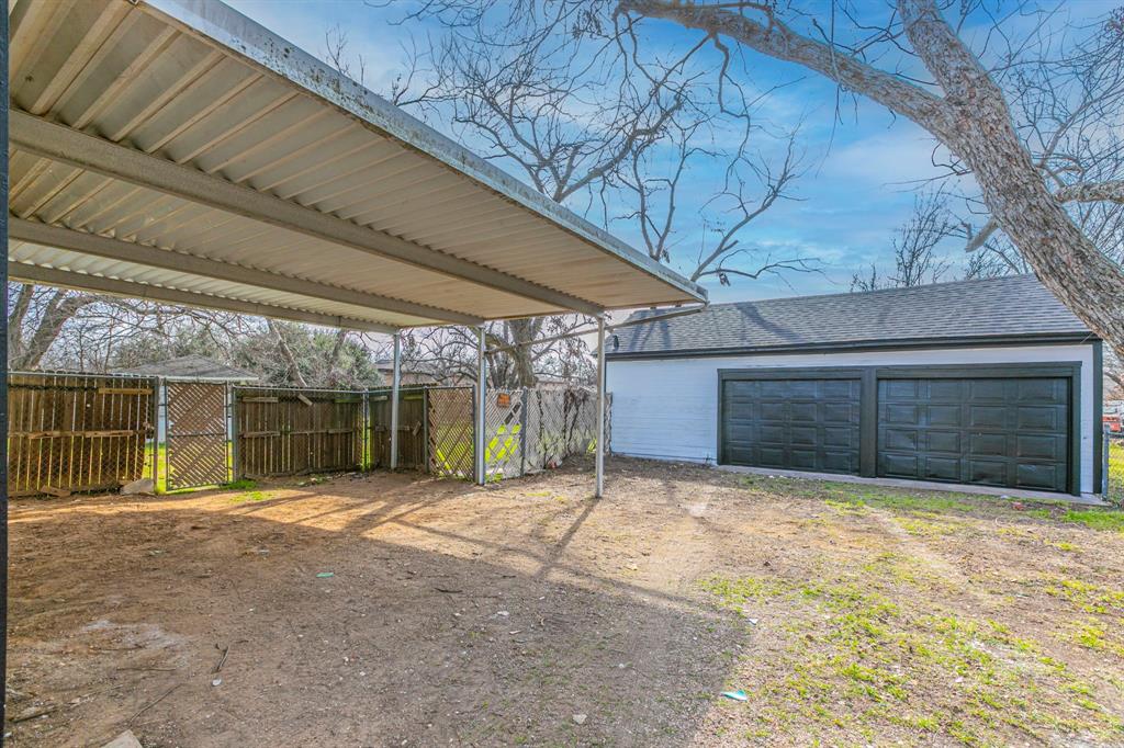 1026 La Clede Street Bellmead, TX 76705 - Photo 22 of 27 a view of yellow house with an outdoor space