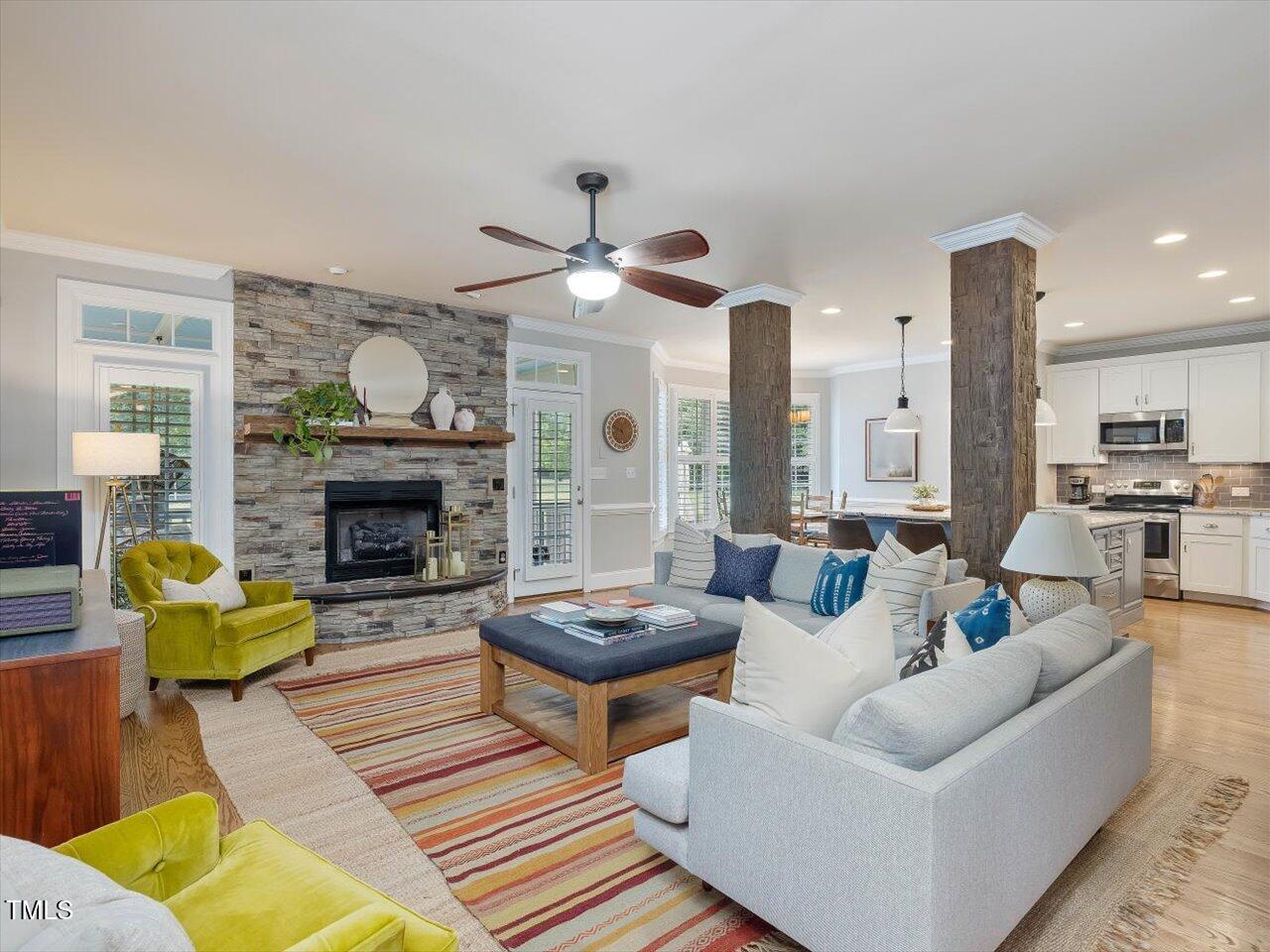 9045 Chelsea Drive Raleigh, NC 27603 - Photo 14 of 67 17-Living Room