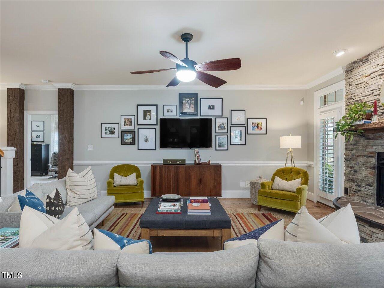 9045 Chelsea Drive Raleigh, NC 27603 - Photo 17 of 67 20-Living Room