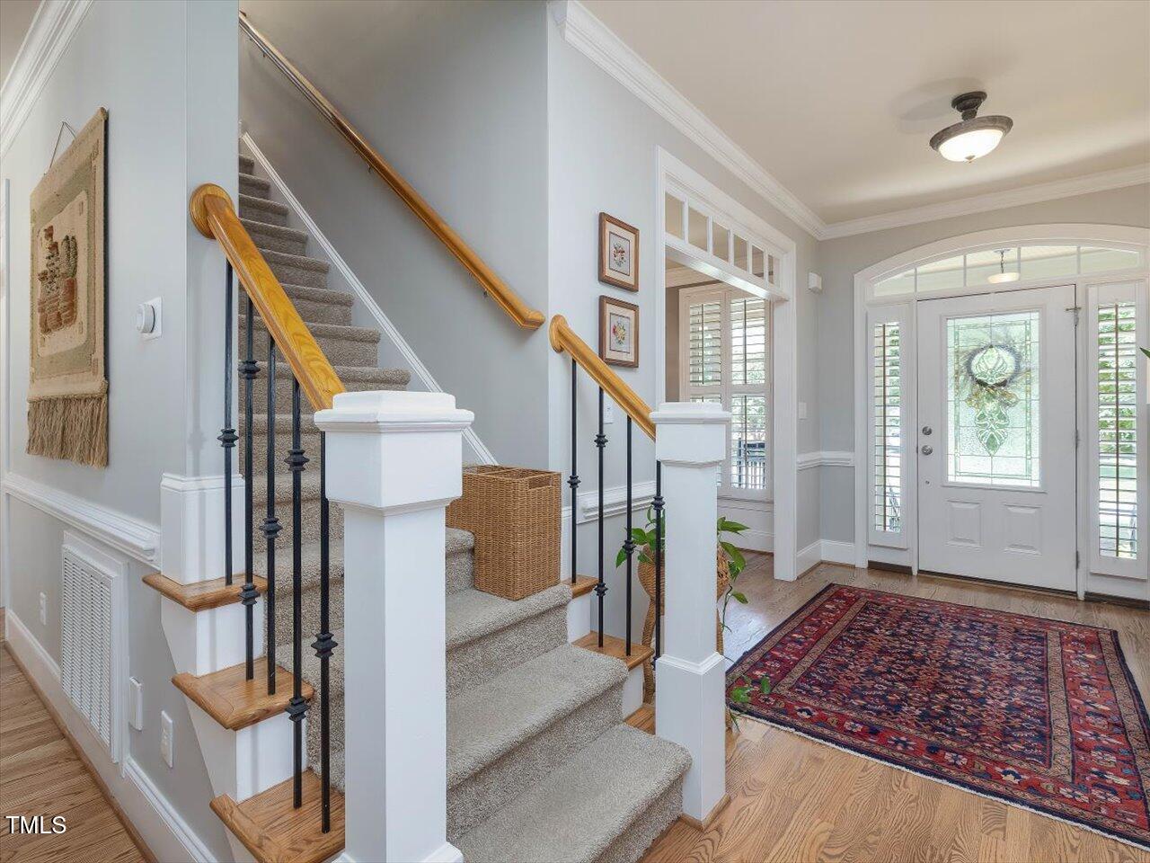 9045 Chelsea Drive Raleigh, NC 27603 - Photo 37 of 67 54-Staircase