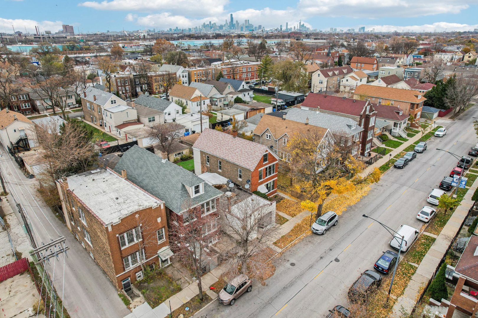 3140 West Pershing Road Chicago, IL 60632 - Photo 54 of 65 an aerial view of a city with lots of residential buildings