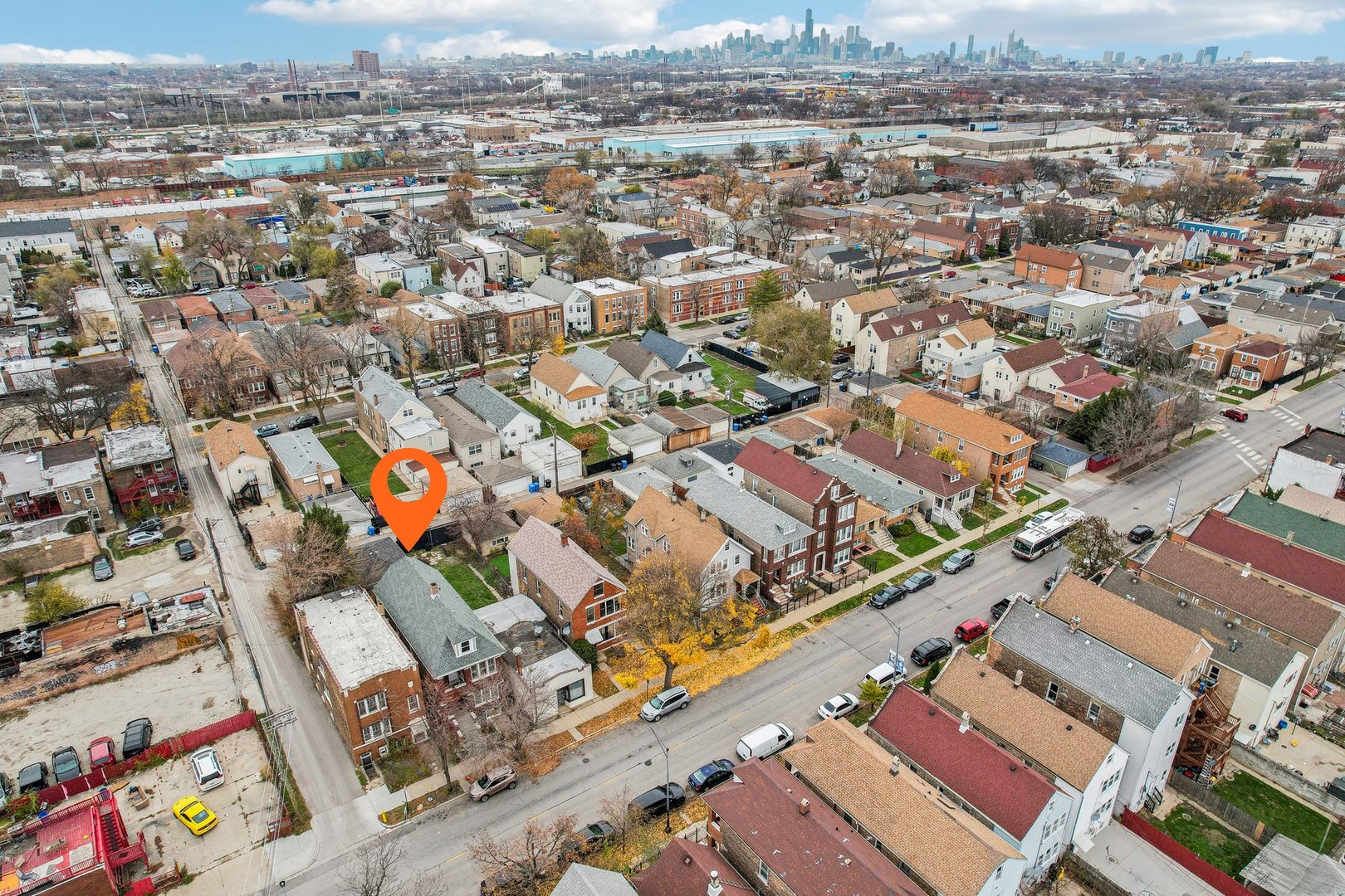 3140 West Pershing Road Chicago, IL 60632 - Photo 58 of 65 an aerial view of a city with streets and houses
