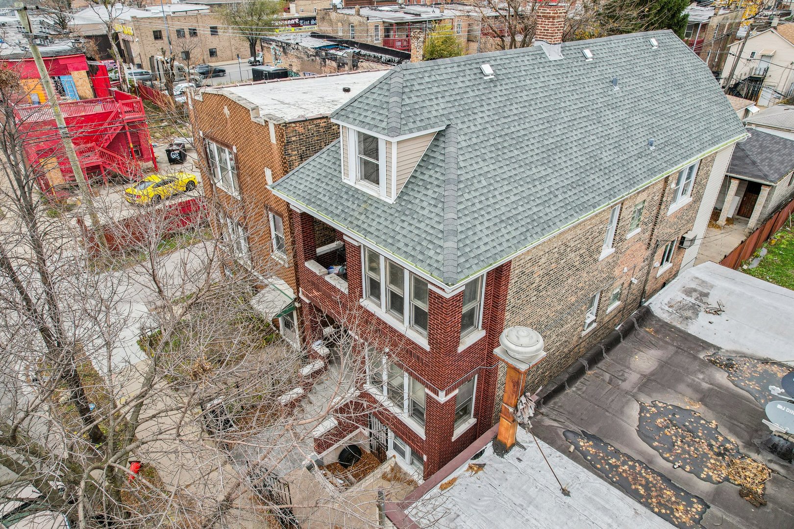 3140 West Pershing Road Chicago, IL 60632 - Photo 65 of 65 a aerial view of a house with roof deck front of house
