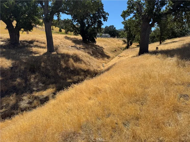a view of snow on a field