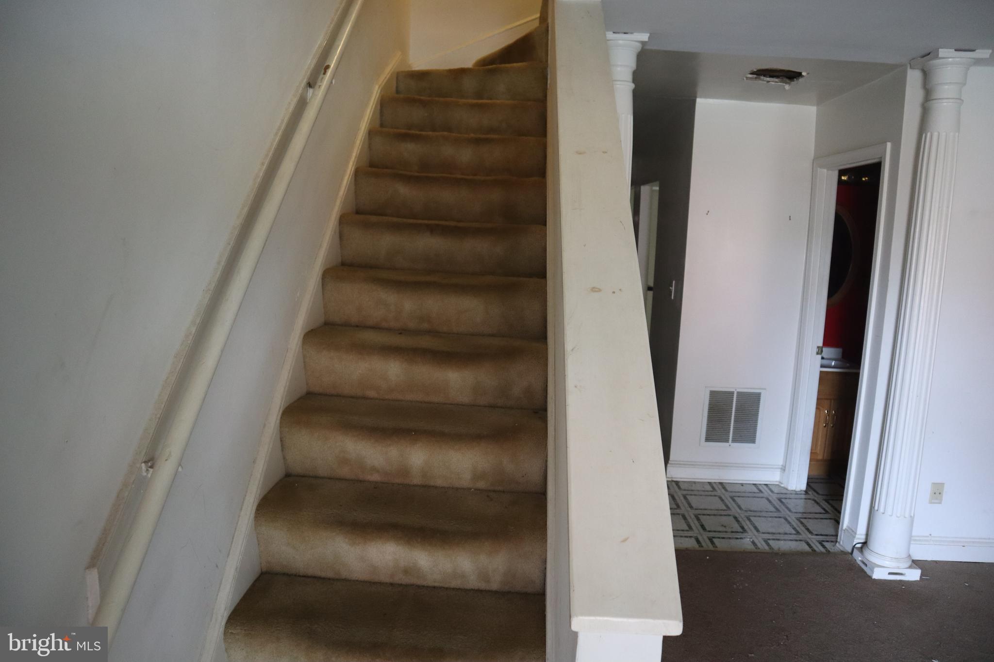1534 2nd Street Southwest Washington, DC 20024 - Photo 12 of 23 1534 2nd St SW - Stairway