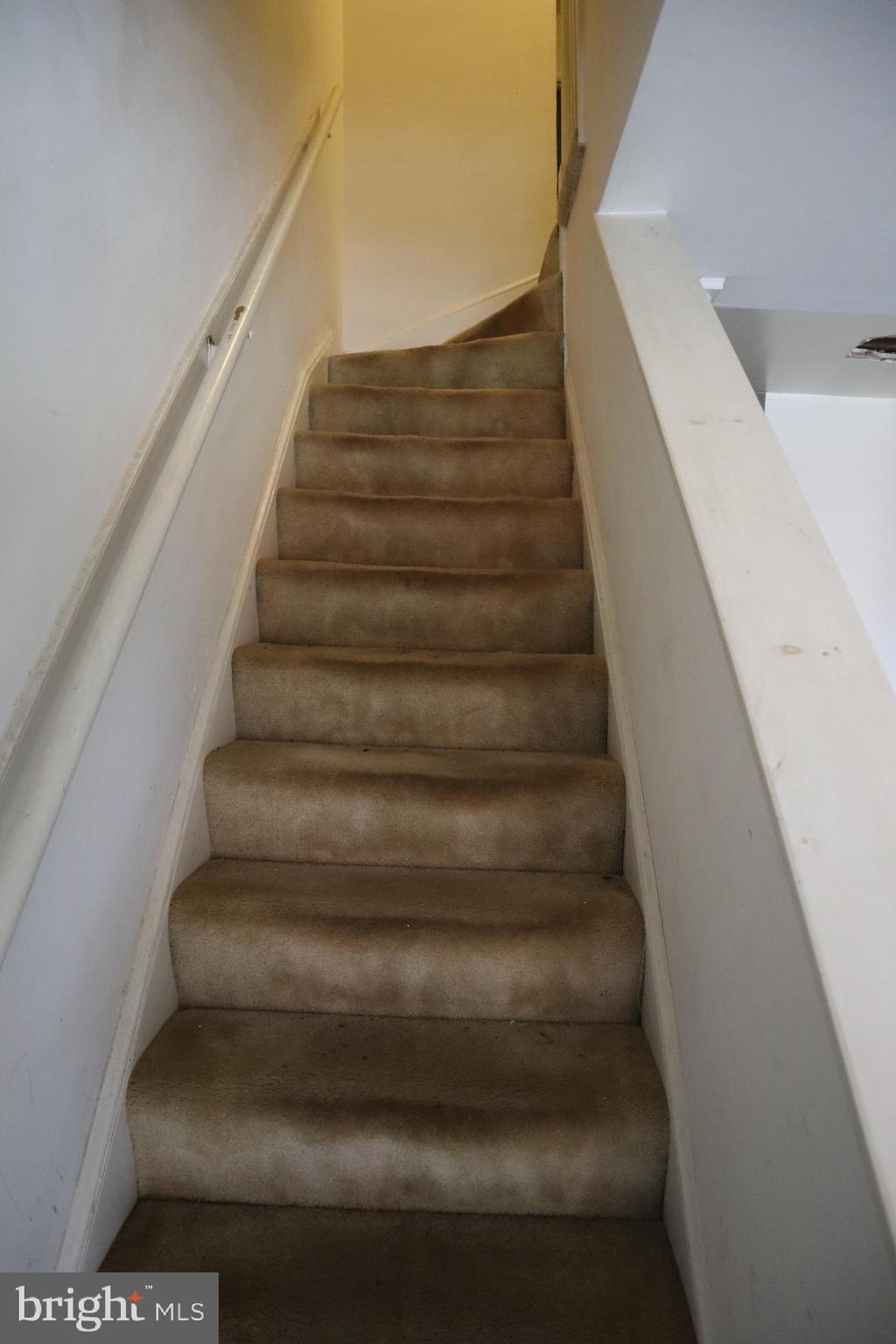1534 2nd Street Southwest Washington, DC 20024 - Photo 13 of 23 1534 2nd St SW - Stairway