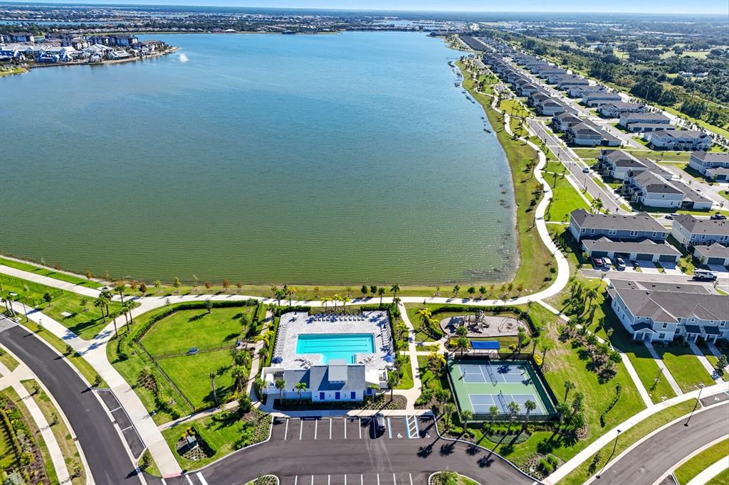 1782 Spreader Lane Sarasota, FL 34240 - Photo 32 of 38 an aerial view of residential houses with outdoor space
